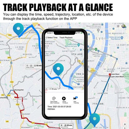 GPS Tracker Device – Magnetic Mini Tracking System for Vehicles