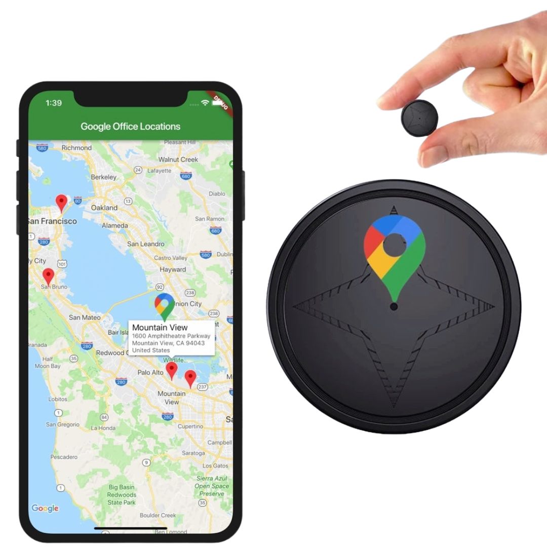 GPS Tracker for Vehicles with Magnetic Mount