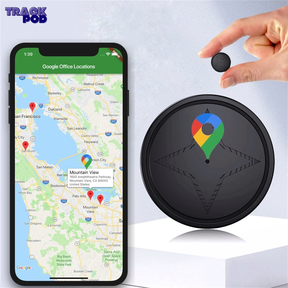 GPS Tracker for Vehicles with Magnetic Mount