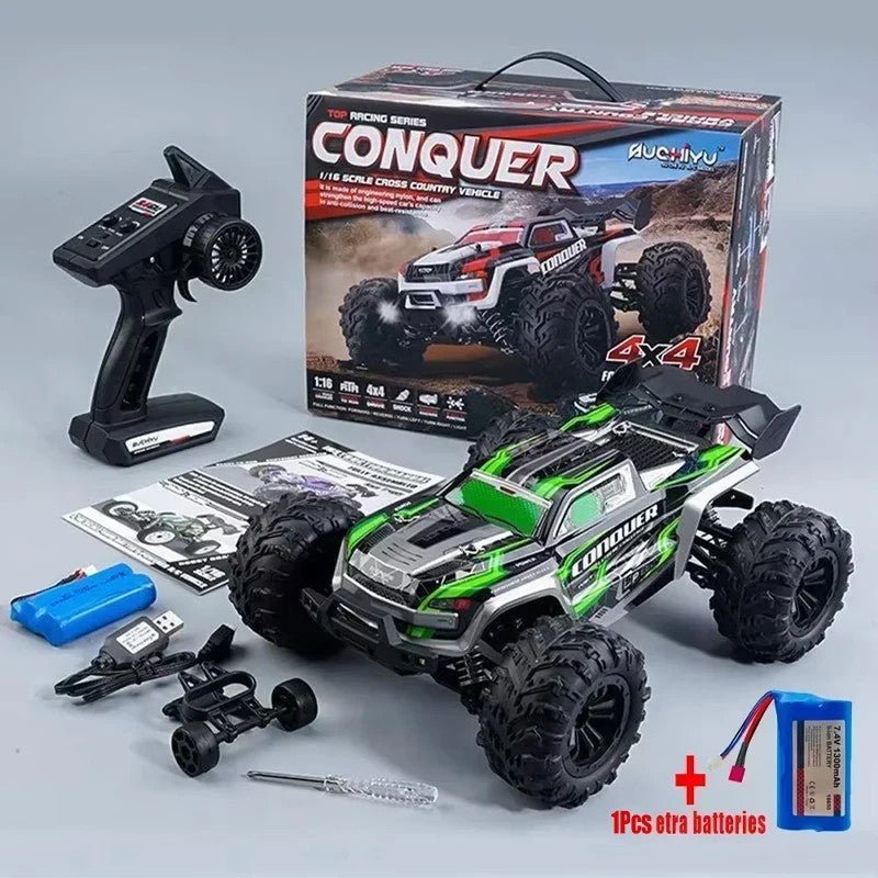 Remote Control Racing Buggy Monster Truck Dual Batteries 31 MPH