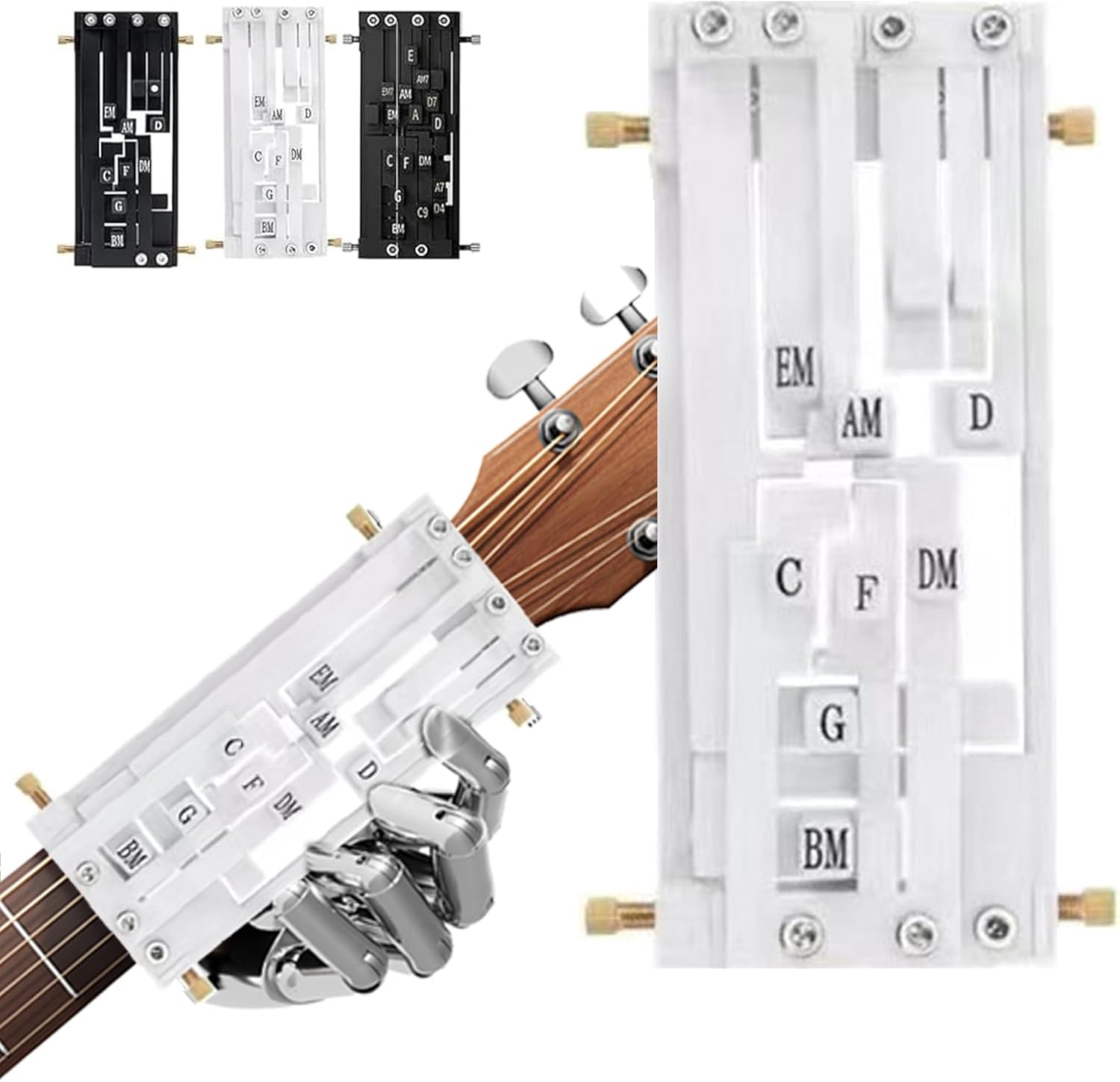 Guitar Chord Trainer for Beginners – Acoustic Guitar Learning Tool with Many Chords