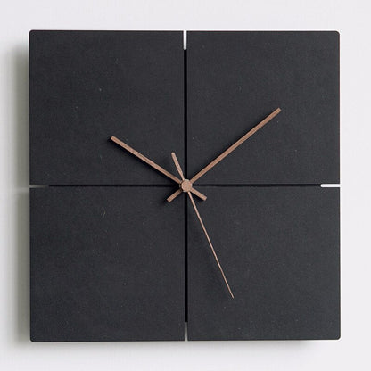 Concrete Wall Clock for Modern Home Decor and Office Style
