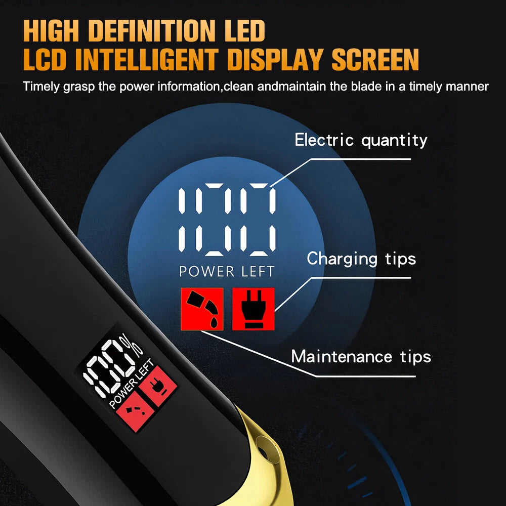 Hair Clipper Cordless Beard Trimmer – Grooming Kit for Men Haircut Essential