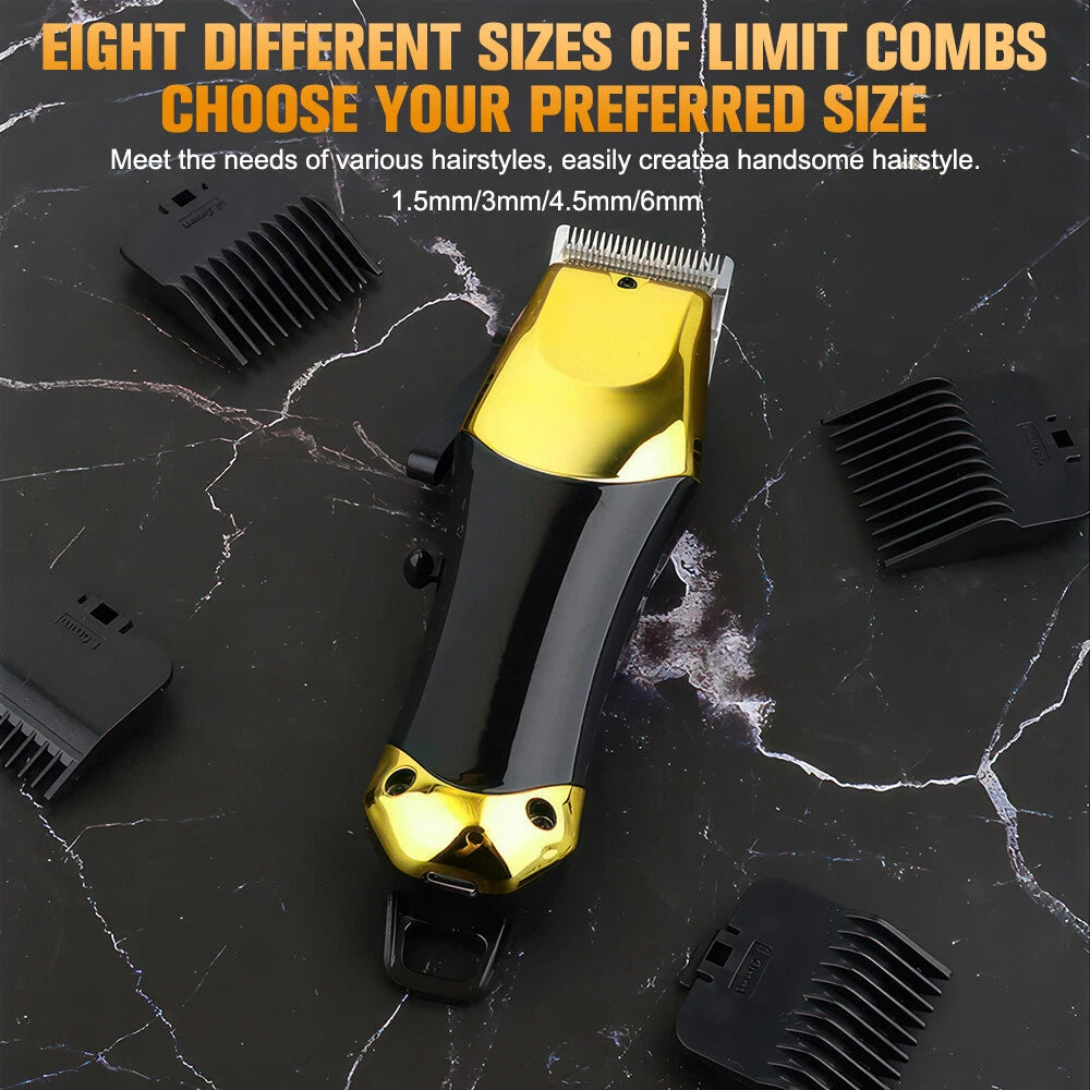 Hair Clipper Cordless Beard Trimmer – Grooming Kit for Men Haircut Essential