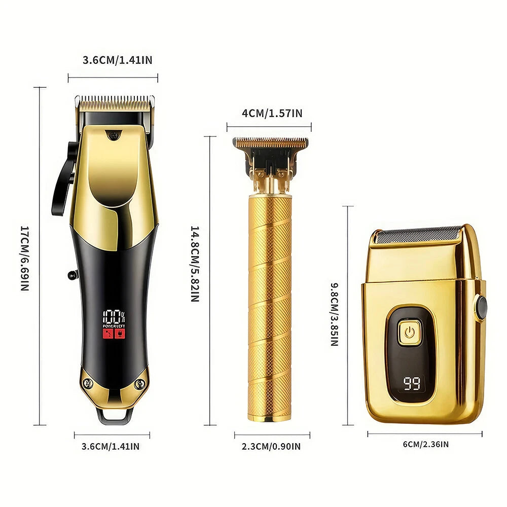 Hair Clipper Cordless Beard Trimmer – Grooming Kit for Men Haircut Essential