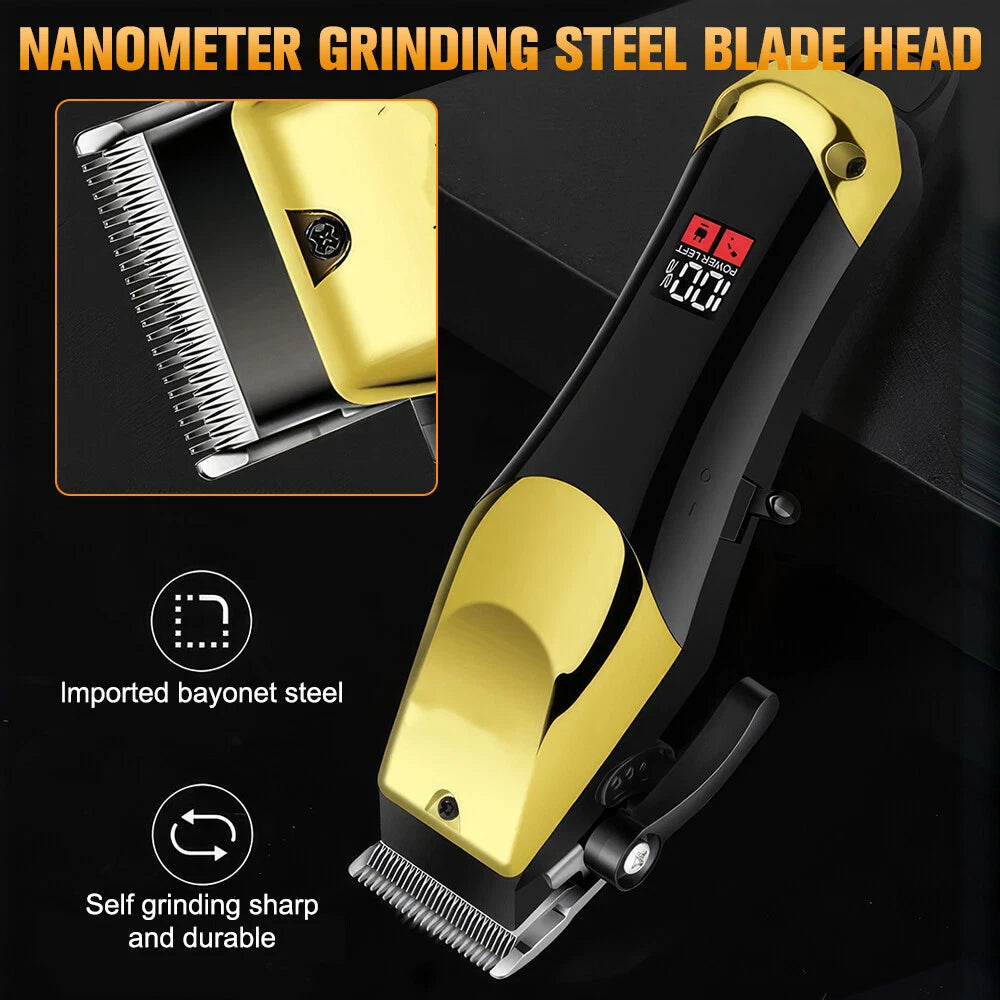 Hair Clipper Cordless Beard Trimmer – Grooming Kit for Men Haircut Essential