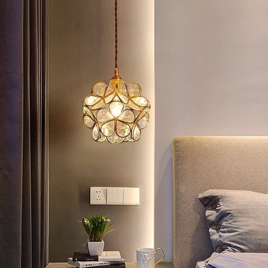Floral Pendant Lamp for Elegant Home Decor | Stylish Lighting for Office