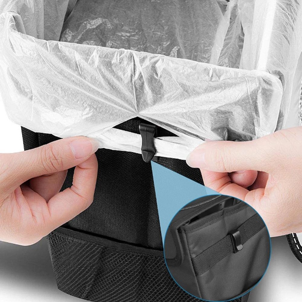 Hanging Waterproof Car Trash Can Bin