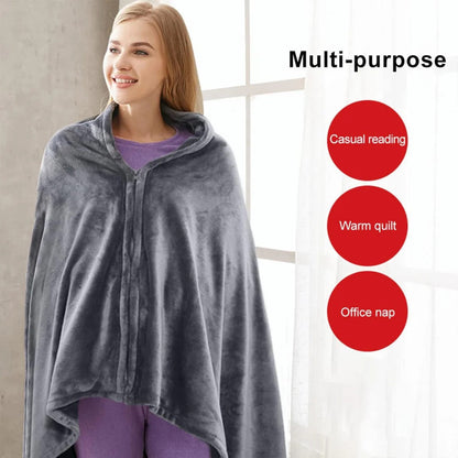 Heated Shawl Blanket Portable Electric Wrap