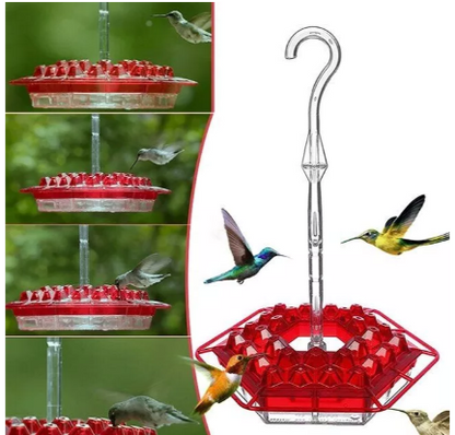 Hummingbird Feeder Outdoor Hanging Ant Proof Perch