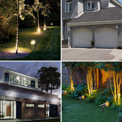 Solar Garden Spotlight Wireless LED Outdoor Lighting for Home and Yard