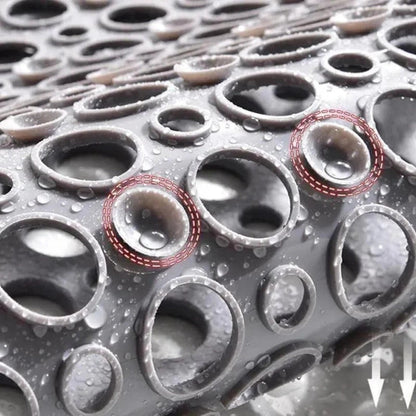 Antislip Shower Mat with Hygienic Protection