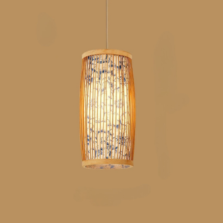 Elegant Bamboo Pendant Light for Tea Rooms and Cozy Spaces