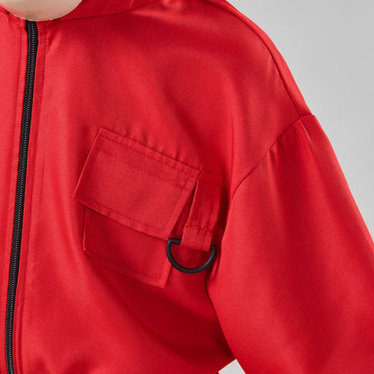 Christmas Kids Game jumpsuit costume Cosplay with mask