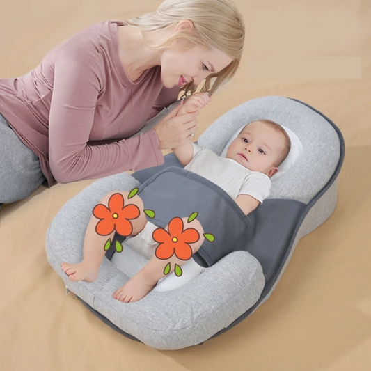 Infant Pillow Anti-Spit Up Inclined Baby Nest Bed Head Cushion