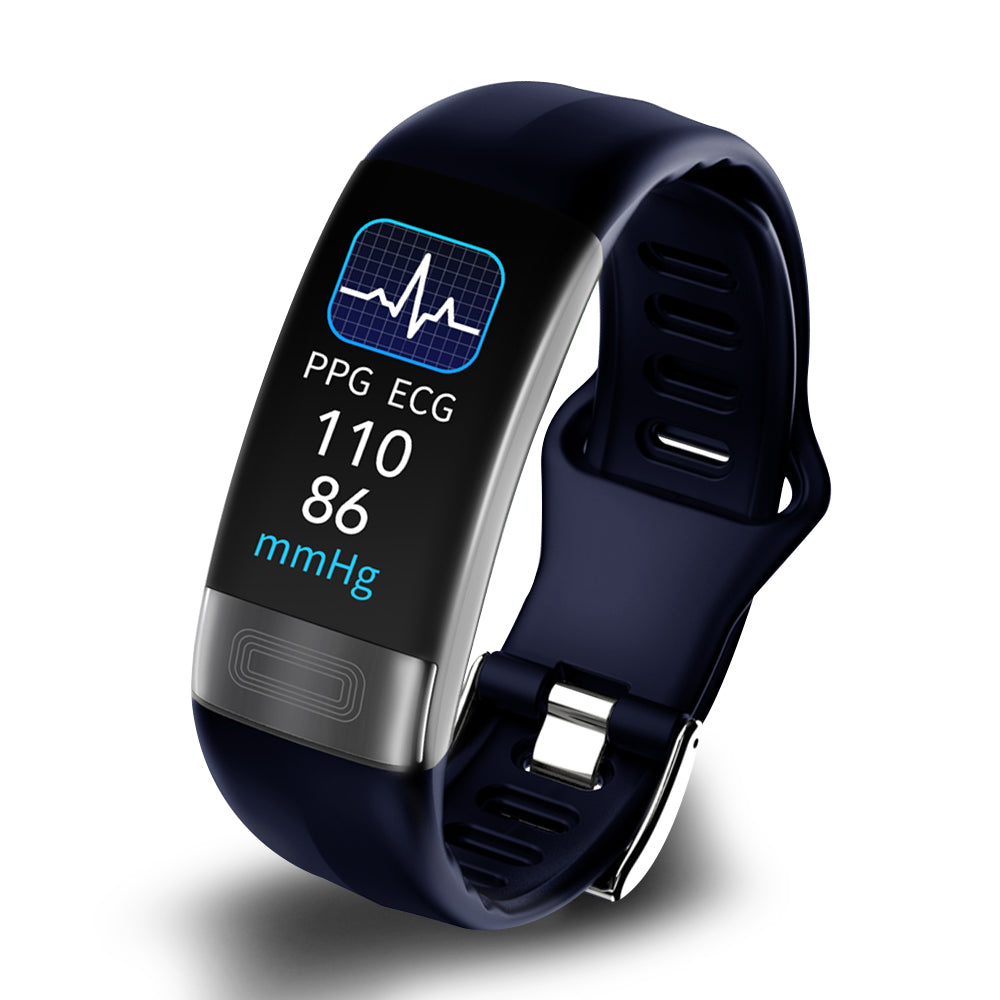 Intelligent Bracelet Blood Pressure Monitor EKG Heart Rate Tracker