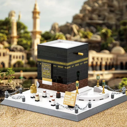 Kaaba Building Blocks Toy Set – Mecca Mosque Construction for Kids