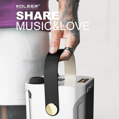 Karaoke Bluetooth Speaker Portable 360 Degree
