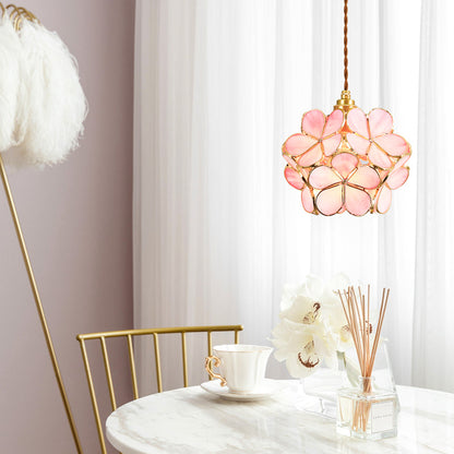 Floral Pendant Lamp for Elegant Home Decor | Stylish Lighting for Office
