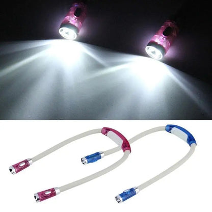 LED Neck Light for Knitting and Crocheting
