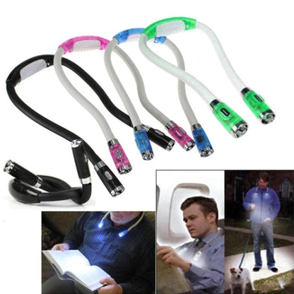 LED Neck Light for Knitting and Crocheting