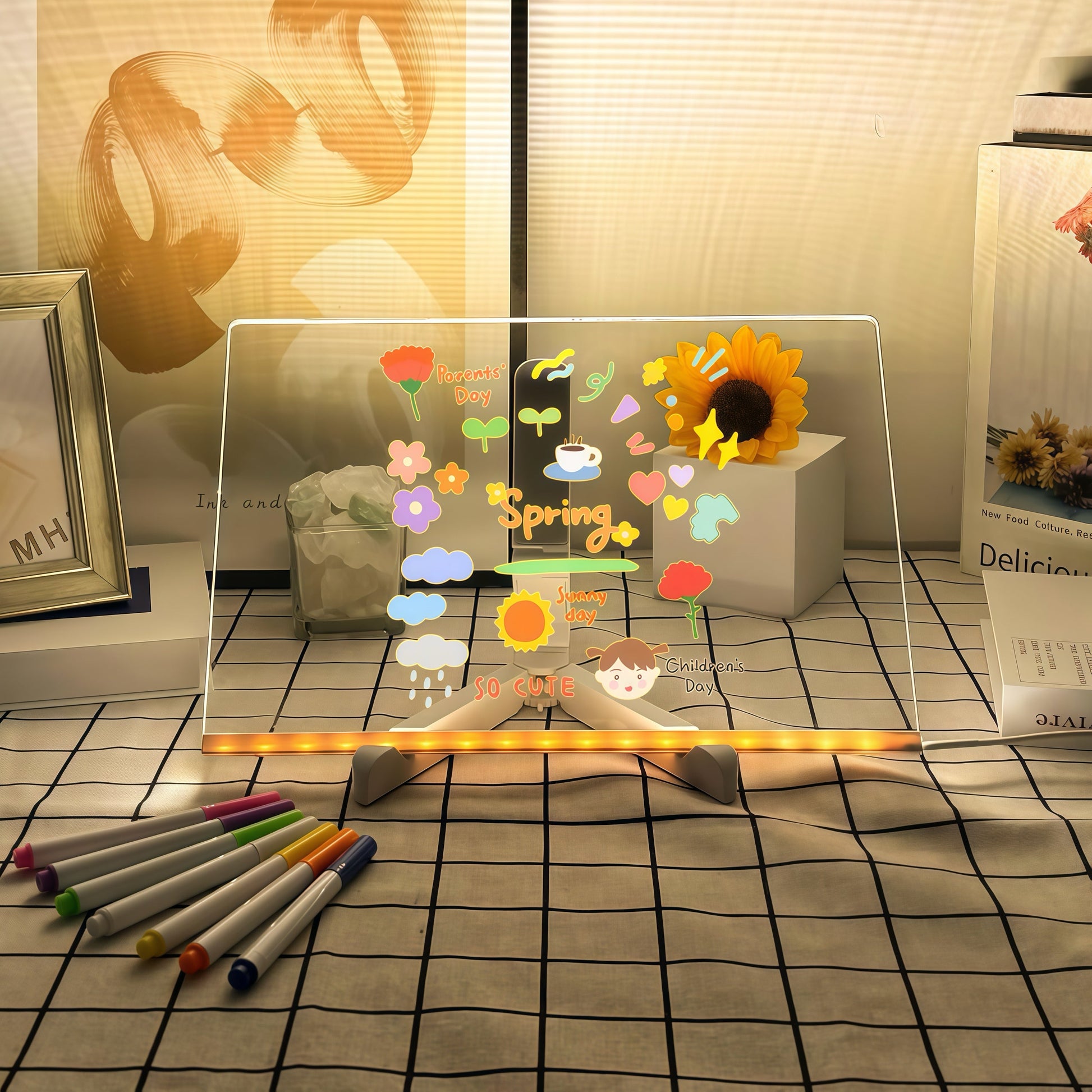 LED Writing Board - Light-Up Drawing Tablet for Kids & Creative Art