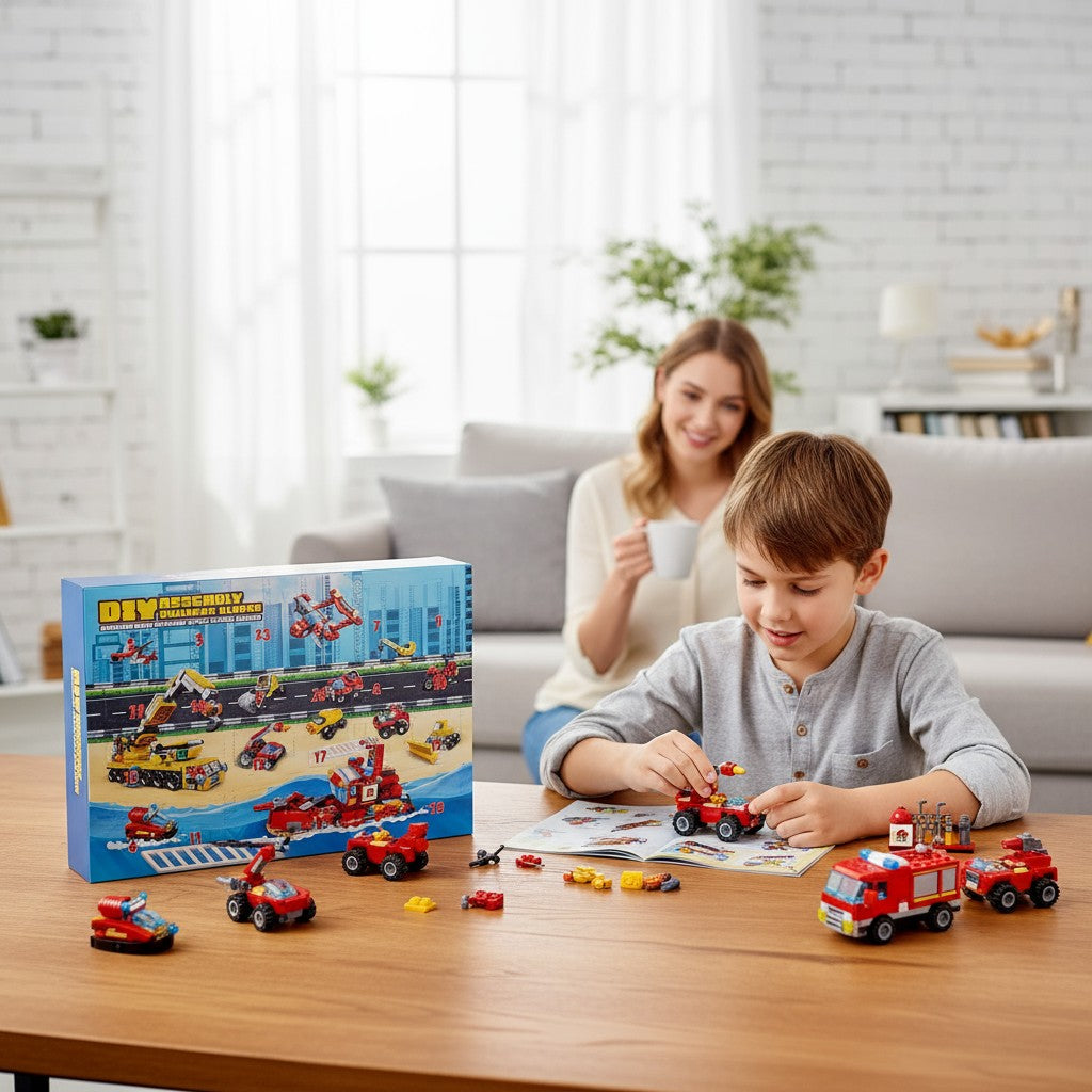 Kids christmas Advent CalendarGift  Building Blocks Set 24