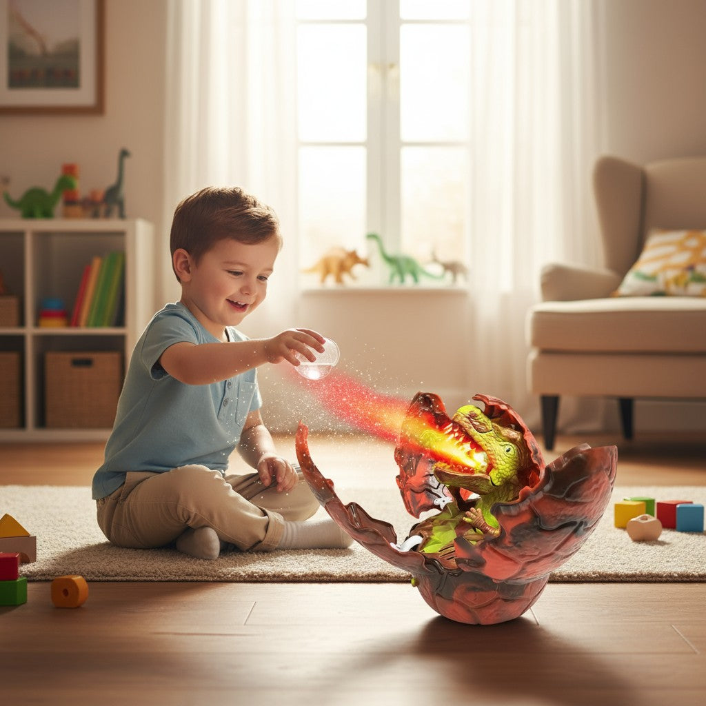 Voice Control Hatching Dinosaur Egg Toy Christmas Gift