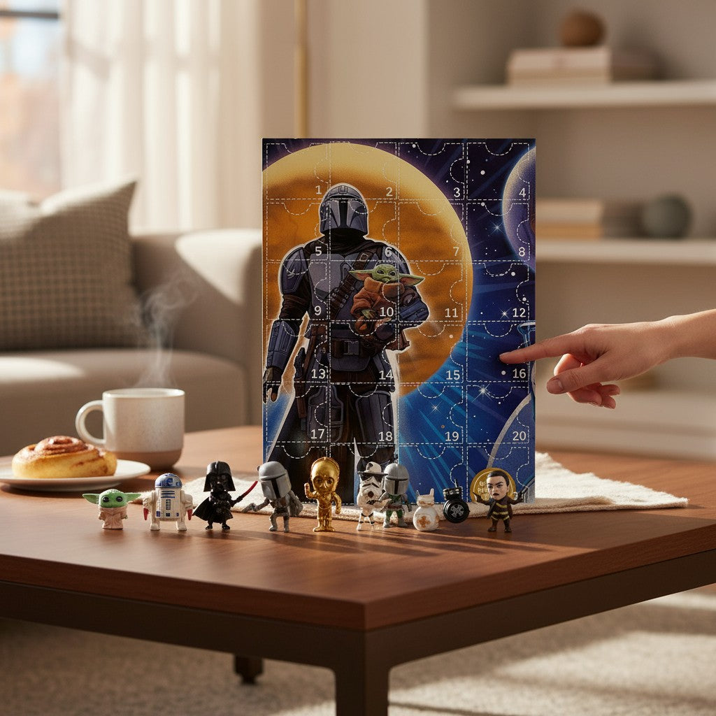 Yoda Christmas Advent Calendar gift for kids