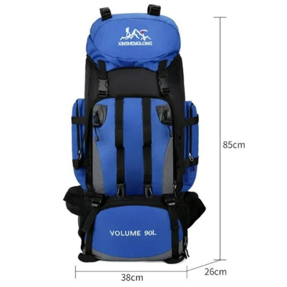 Hiking Backpack Waterproof 90L Camping Backpack