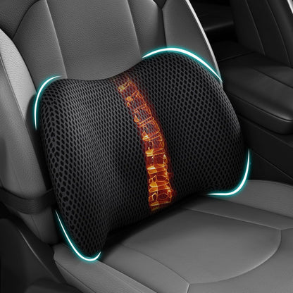Lumbar Support Pillow Memory Foam Back Cushion for Car Office Wheelchair