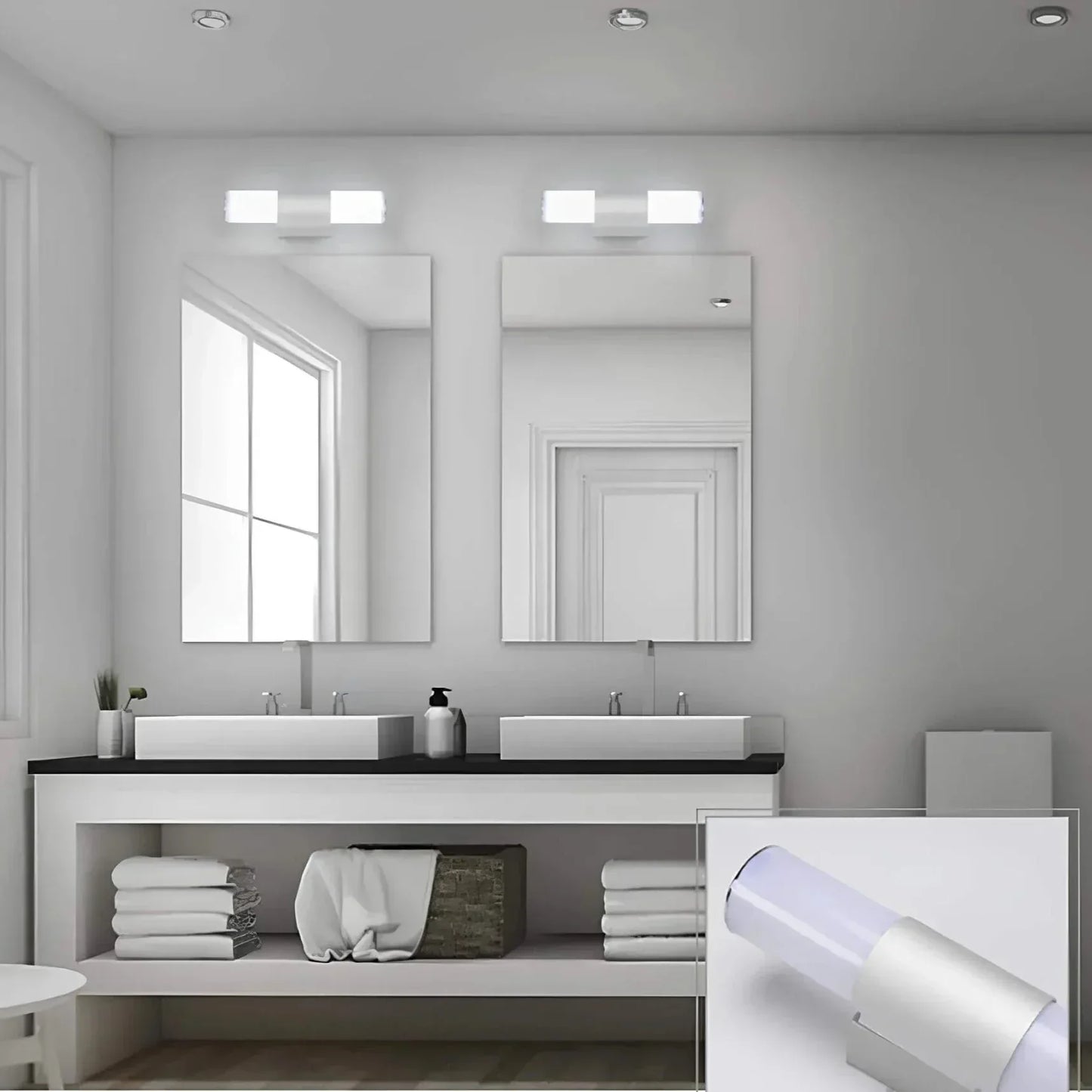 Motion Sensor Smart Wall Light for Home and Office - Energy Efficient Design