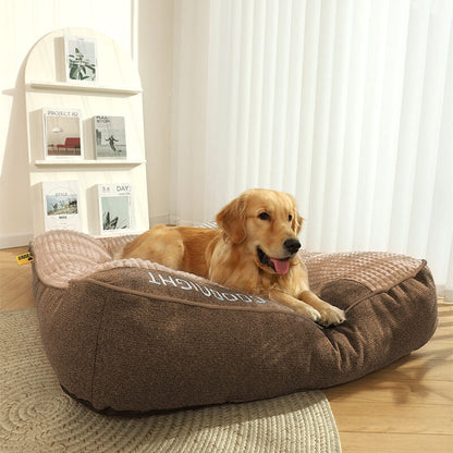 Orthopaedic Dog Bed with Headrest