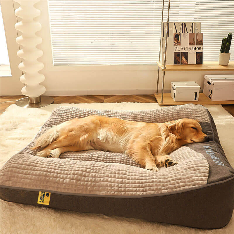 Orthopaedic Dog Bed with Headrest