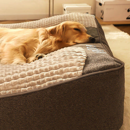 Orthopaedic Dog Bed with Headrest