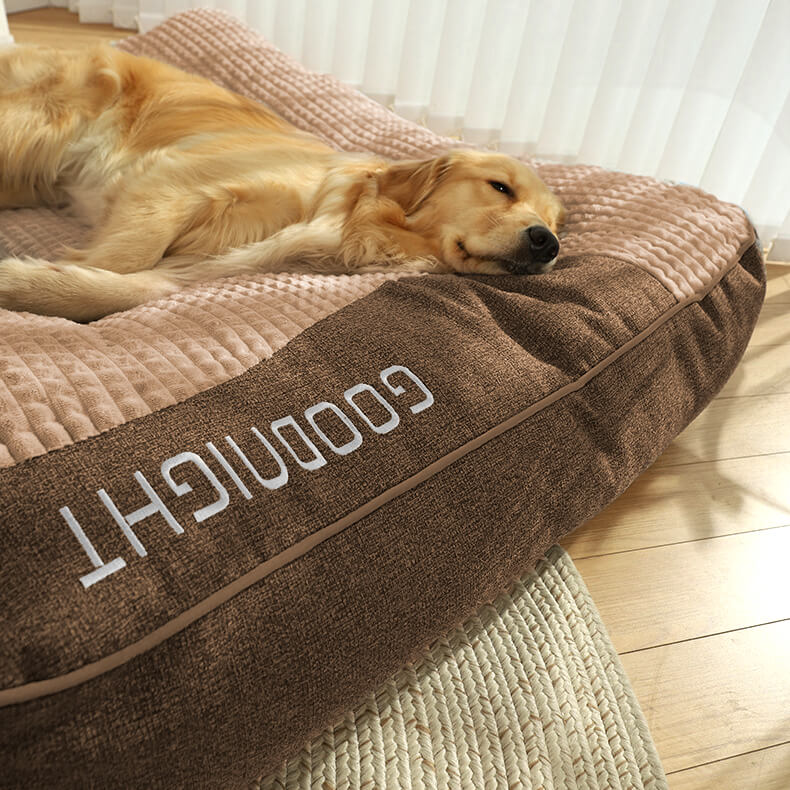 Orthopaedic Dog Bed with Headrest