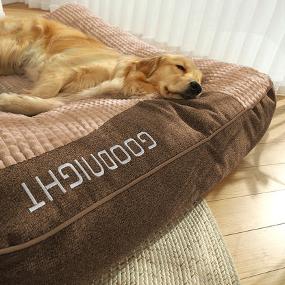 Orthopaedic Dog Bed with Headrest