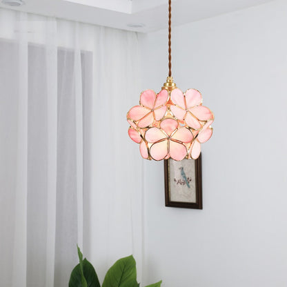 Floral Pendant Lamp for Elegant Home Decor | Stylish Lighting for Office