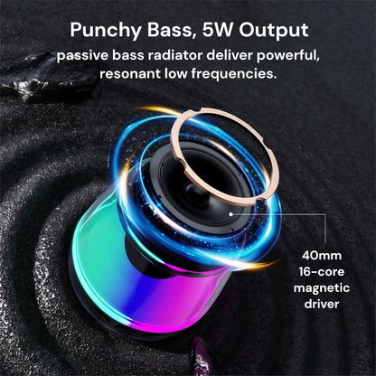 Magbeat Bluetooth Speaker with Multi-RGB Color Light, for Outdoor