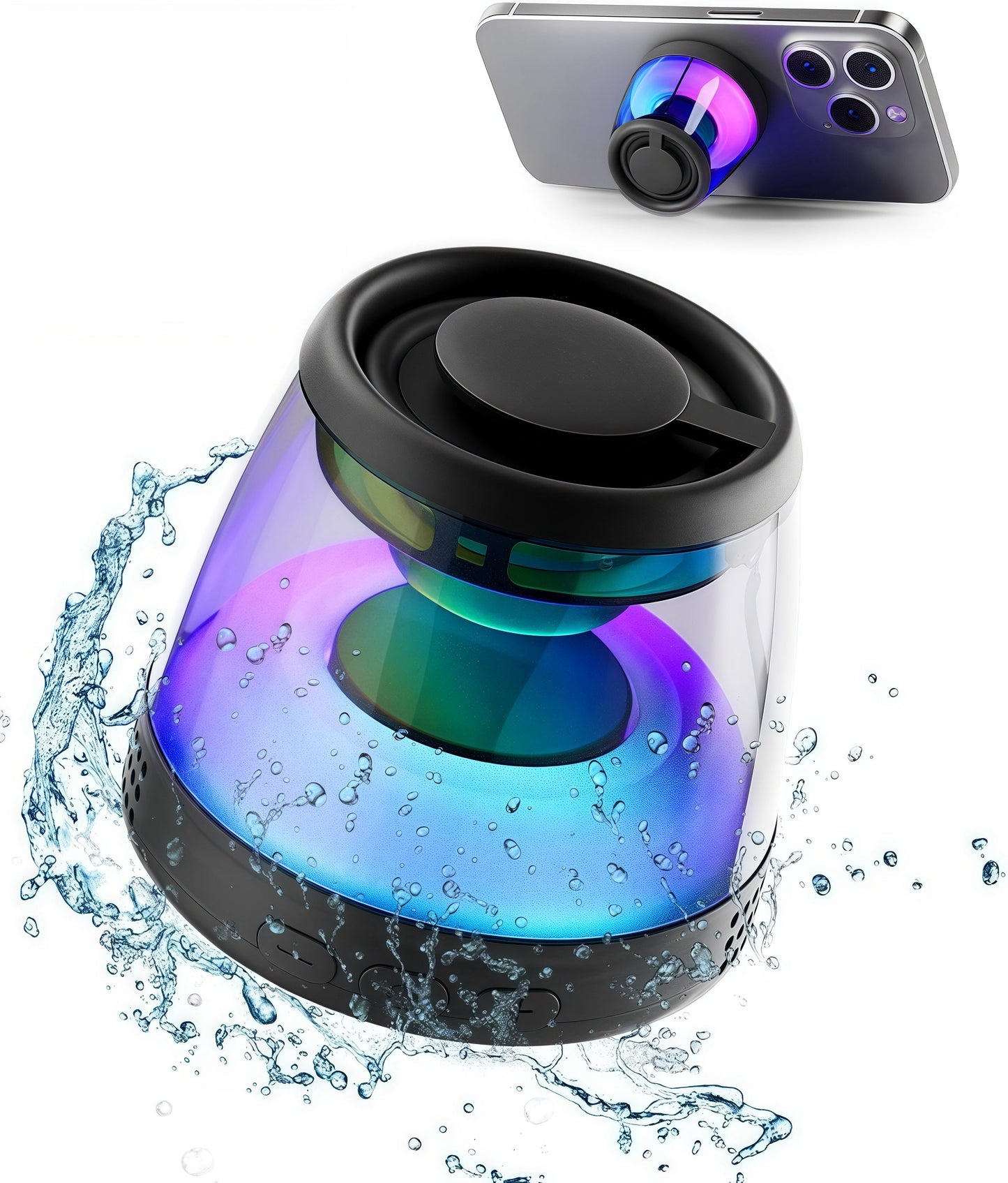 Magbeat Bluetooth Speaker with Multi-RGB Color Light, for Outdoor