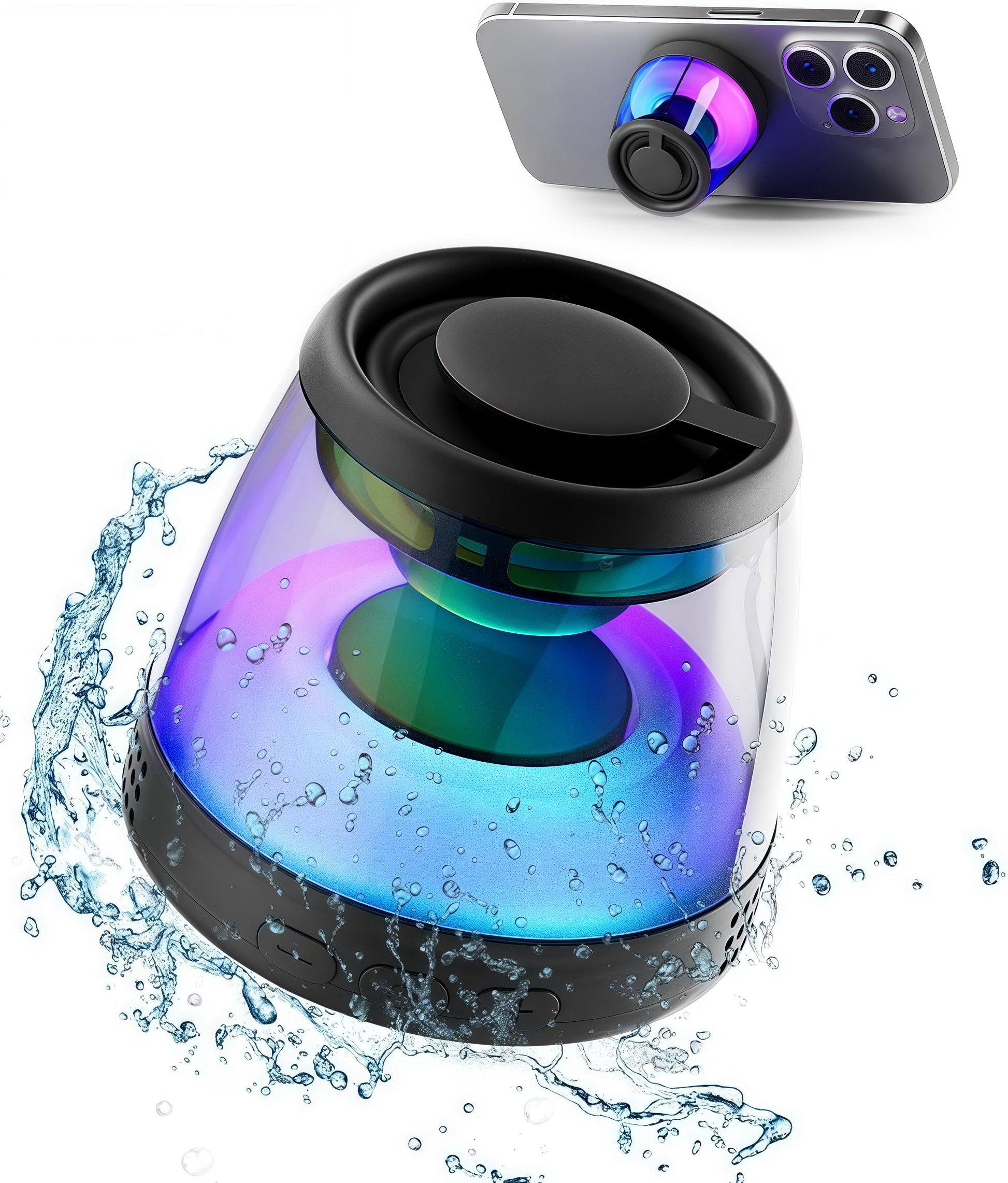 Magbeat Bluetooth Speaker with Multi-RGB Color Light, for Outdoor