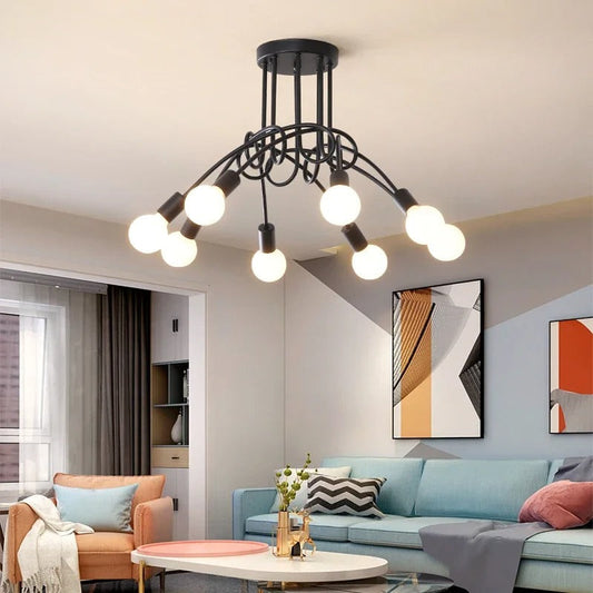 Vintage LED Ceiling Light Antique Design for Home and Office Decor