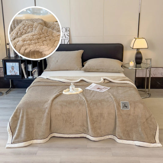 Fleece Blanket for Cold Days - Soft, Warm, Cozy Home & Office Use