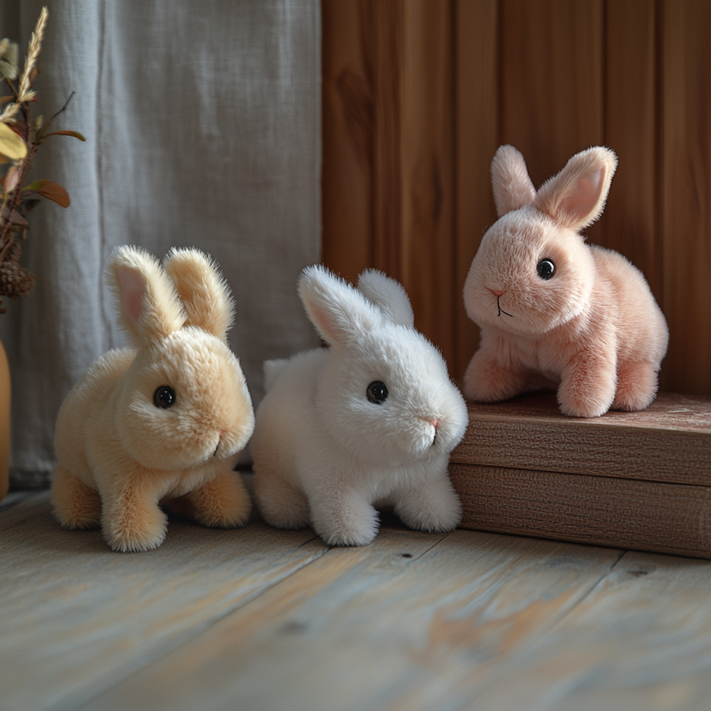 Realistic Bunny Toy