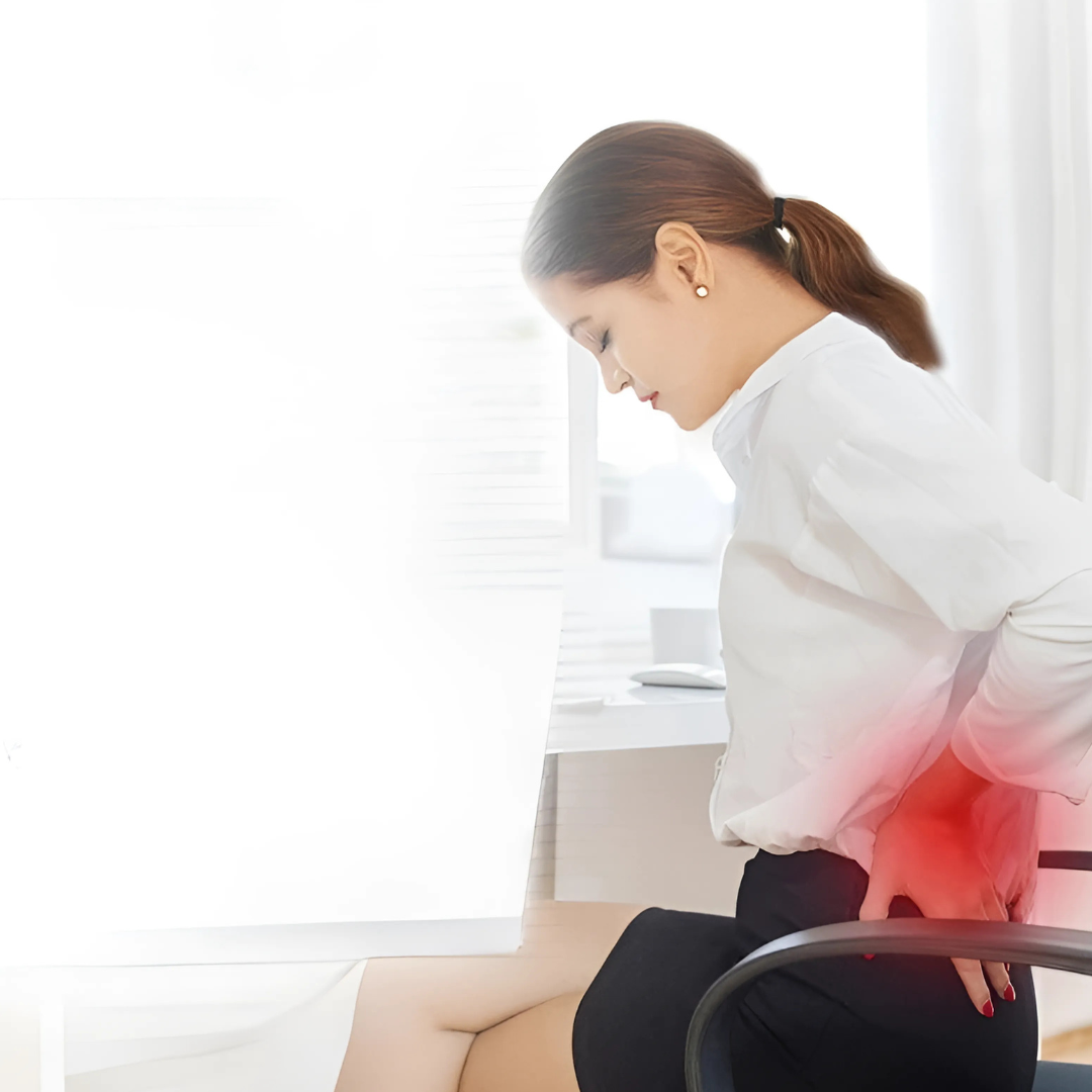 Memory Foam Back Support Cushion