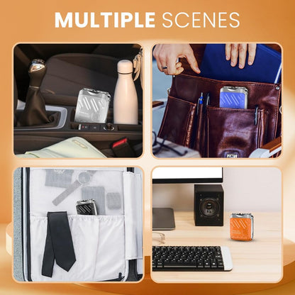 Mini Electric Shaver Double Head Rotary Rechargeable Razor