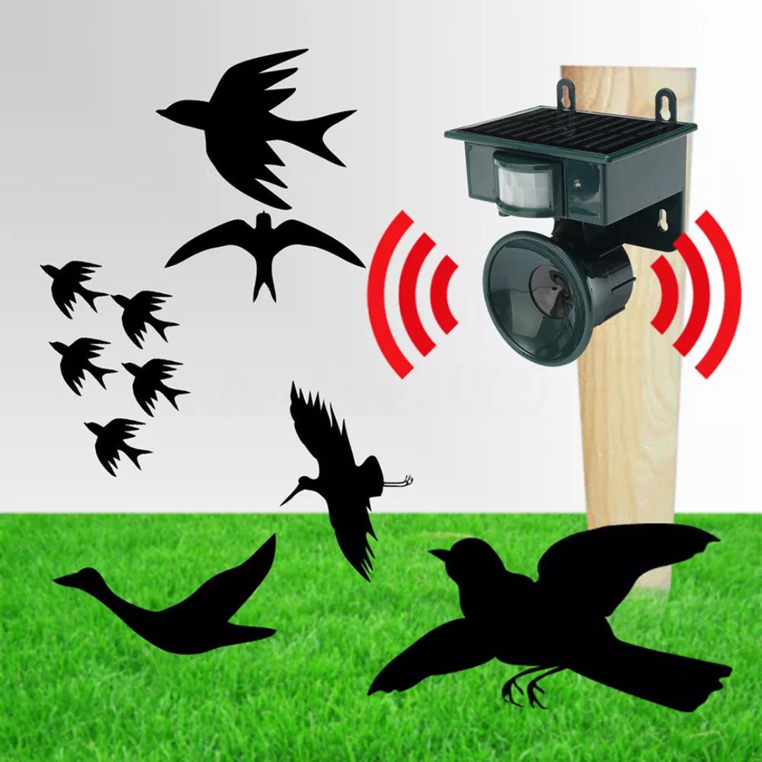 Motion Sensor Bird Repeller & Scarer