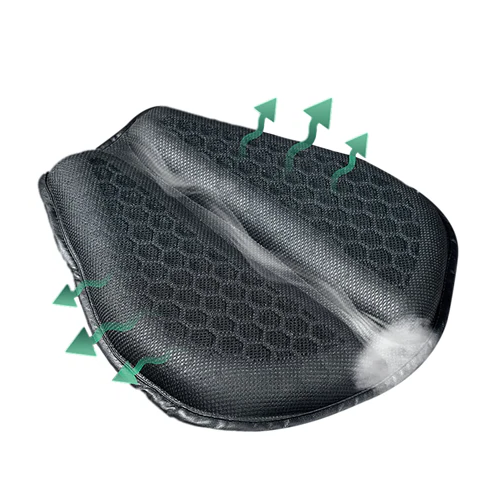 Motorcycle Gel Seat Pad for Long Distance Riding