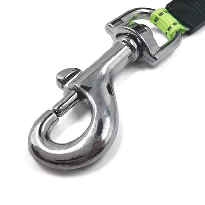 Multifunctional Double Dog Lead with LED Torch