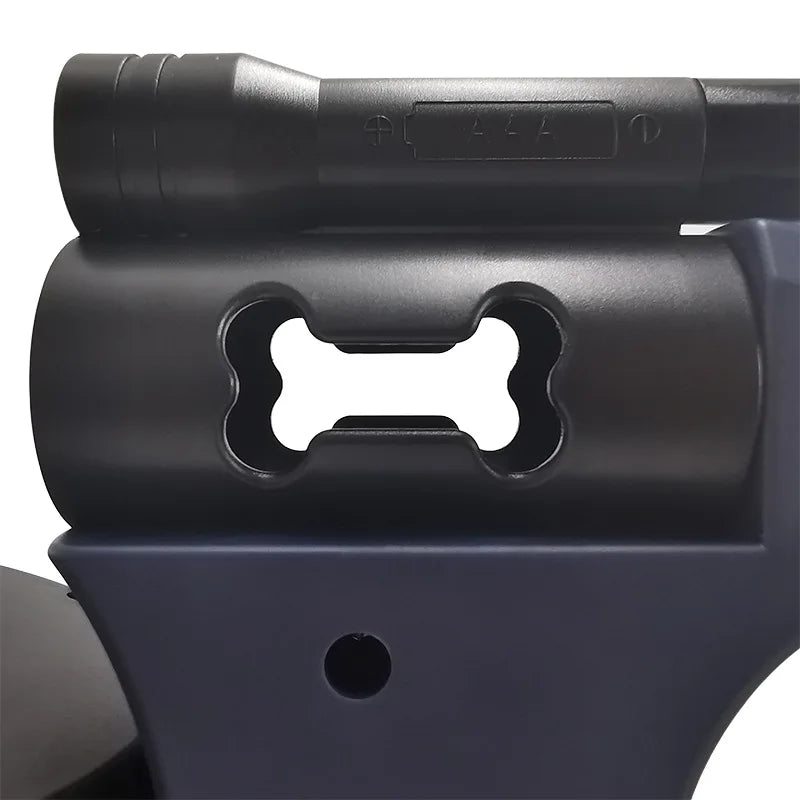 Multifunctional Double Dog Lead with LED Torch